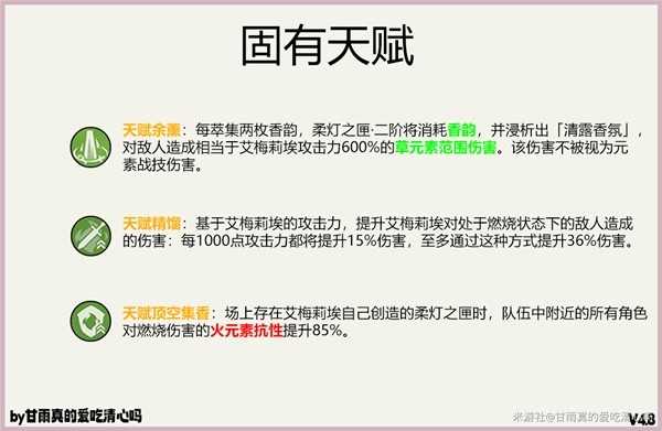 原神艾梅莉埃天赋技能怎么加点 原神艾梅莉埃天赋技能加点推荐