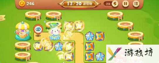 保卫萝卜3游乐场2攻略 游乐场第2关怎么过