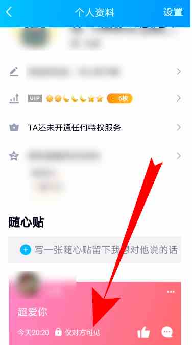 QQ随心贴别人看得到吗