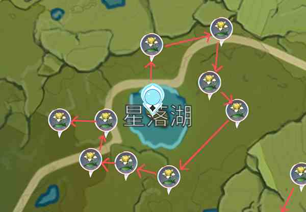 原神甜甜花在哪里收集？