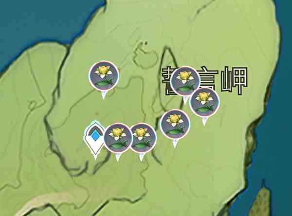 原神甜甜花在哪里收集？