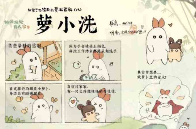 《桃源深处有人家》萝卜人图鉴汇总
