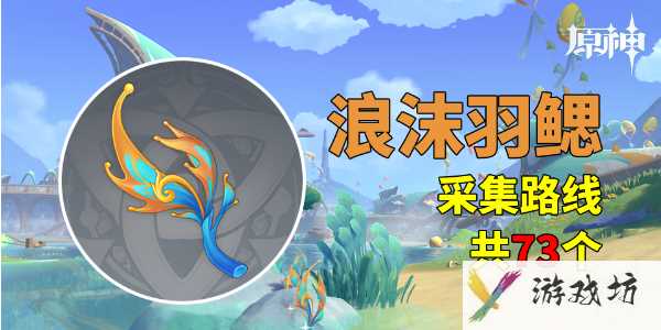 原神浪沫羽鳃怎么收集 原神浪沫羽鳃收集路线位置