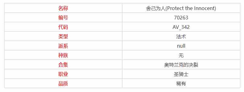 《炉石传说》舍己为人属性介绍