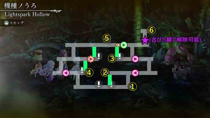 《另一个伊甸》机种空洞地图攻略