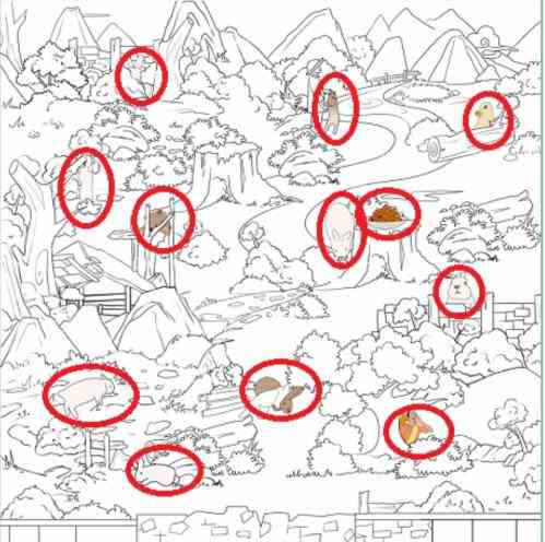 《疯狂梗传》找兔兔找出十二只兔兔通关攻略