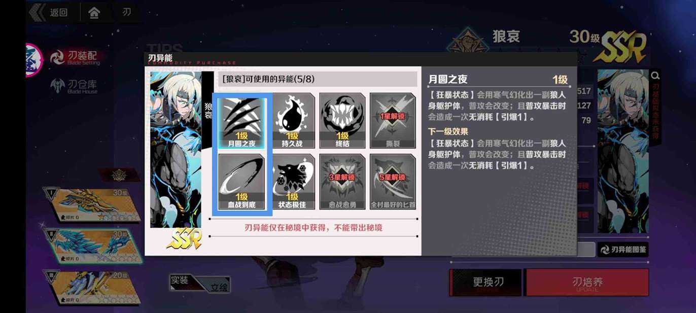 《刃境》狼哀暴击流输出手法详解