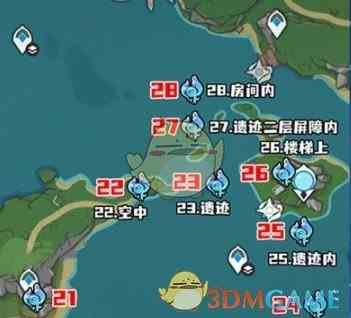 《原神》4.2水神瞳位置汇总一览