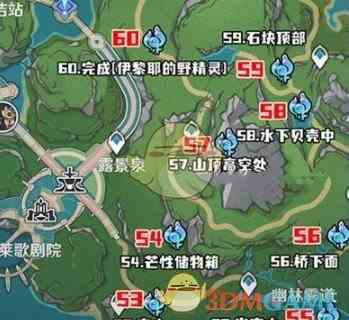 《原神》4.2水神瞳位置汇总一览