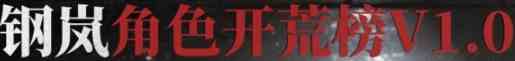 《钢岚》开荒角色推荐一览