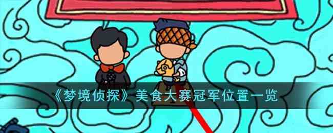 《梦境侦探》美食大赛冠军位置一览