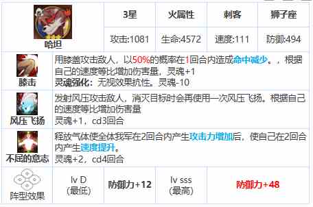 《第七史诗》三星英雄哈坦介绍一览