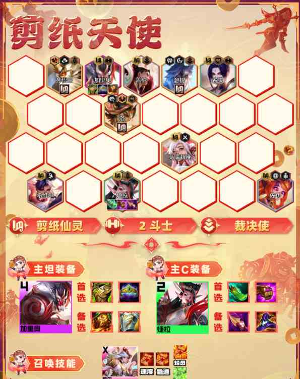 《金铲铲之战》S11剪纸天使阵容推荐 