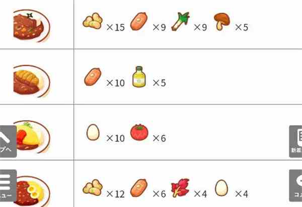 《宝可梦睡眠》料理合成配方大全