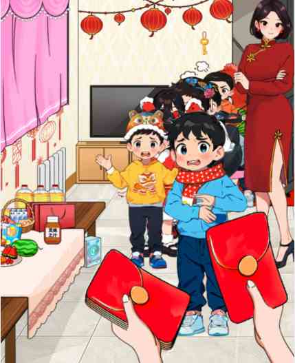 《就我眼神好》红包派发把所有红包发给小孩通关攻略
