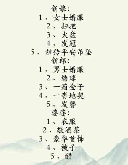 《疯狂梗传》古代婚礼通关攻略