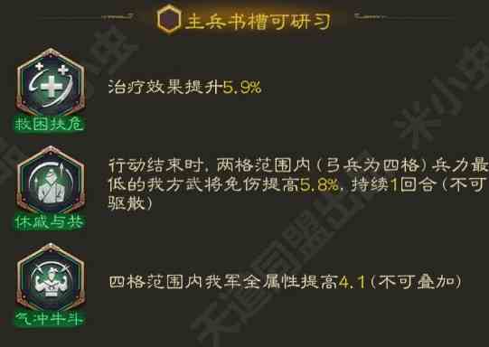《三国志战棋版》S3其徐如林兵书介绍一览
