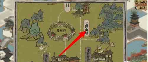 《江南百景图》桃花地图位置介绍