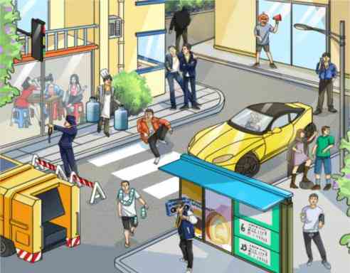 《疯狂梗传》找出12个街溜子通关攻略