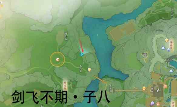 《射雕》剑飞不期子八位置攻略