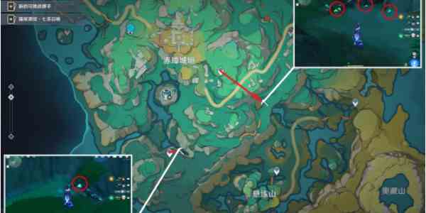 《原神》清水玉收集路线一览