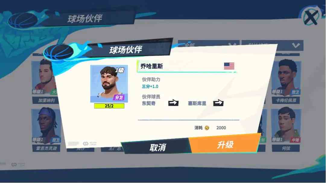 《全明星街球派对》东契奇队友搭配一览