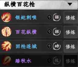 《下一站江湖2》纵横百花枪招式一览