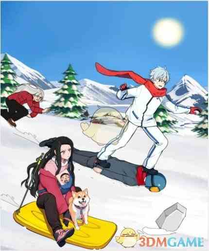 《想不到鸭》滑雪刹车通关攻略