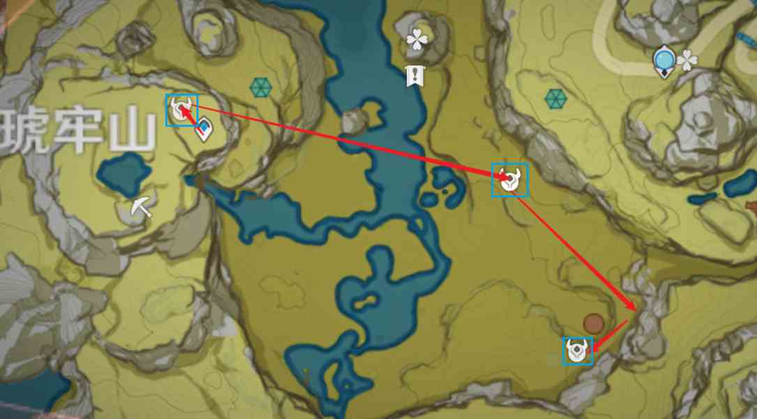《原神》3.5骗骗花讨伐路线