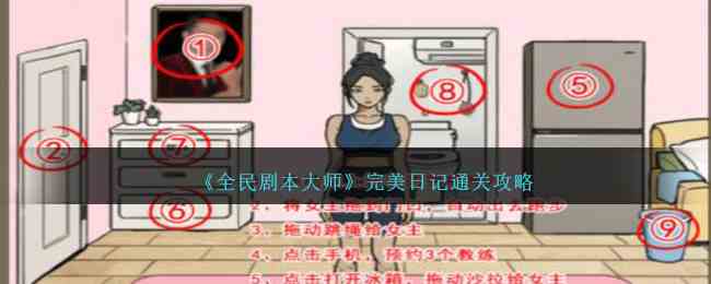 《全民剧本大师》完美日记通关攻略