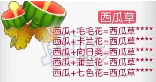 《摩尔庄园》花粉杂交攻略