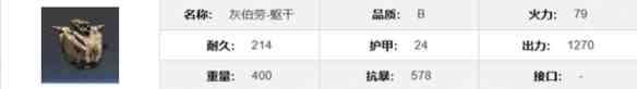 《钢岚》灰伯劳机兵介绍一览