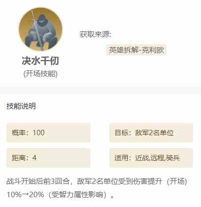 《世界启元》技能搭配推荐组合大全