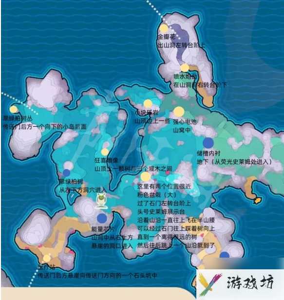 史莱姆牧场2宝藏球位置 史莱姆牧场2彩虹原野藏宝球位置分享