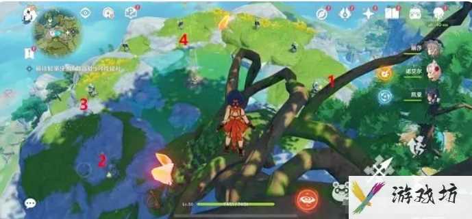 《原神》沿着岩尊像寻找碎片点亮顺序一览