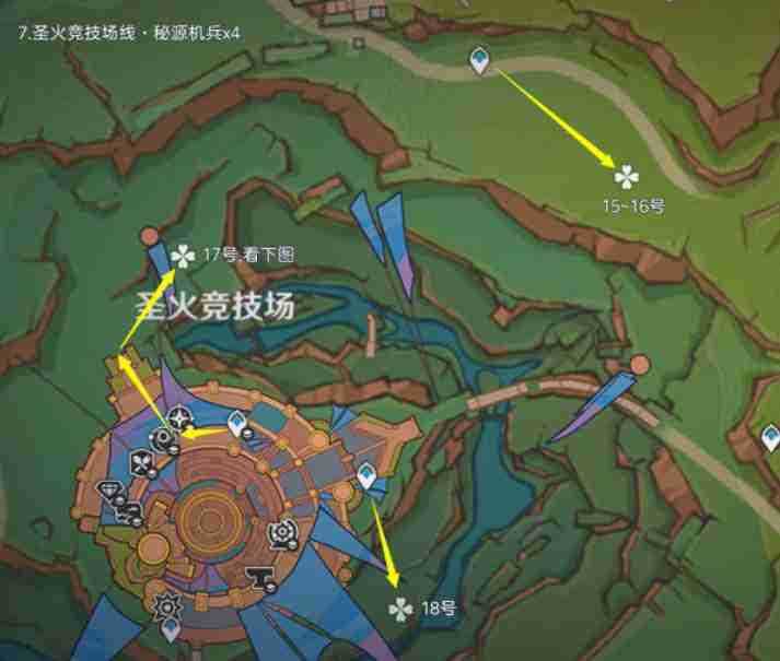 原神纳塔秘源机兵讨伐路线一览 原神纳塔秘源机兵讨伐路线介绍
