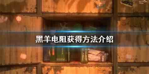 黑羊电阻在哪里
