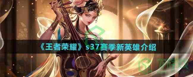 《王者荣耀》s37赛季新英雄介绍