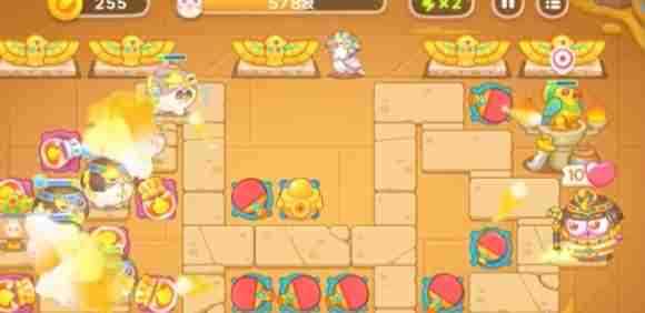 保卫萝卜4法老归来第3关如何通关 第3关通关方法