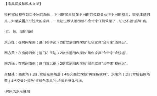 《集合啦动物森友会》家具摆放图分享