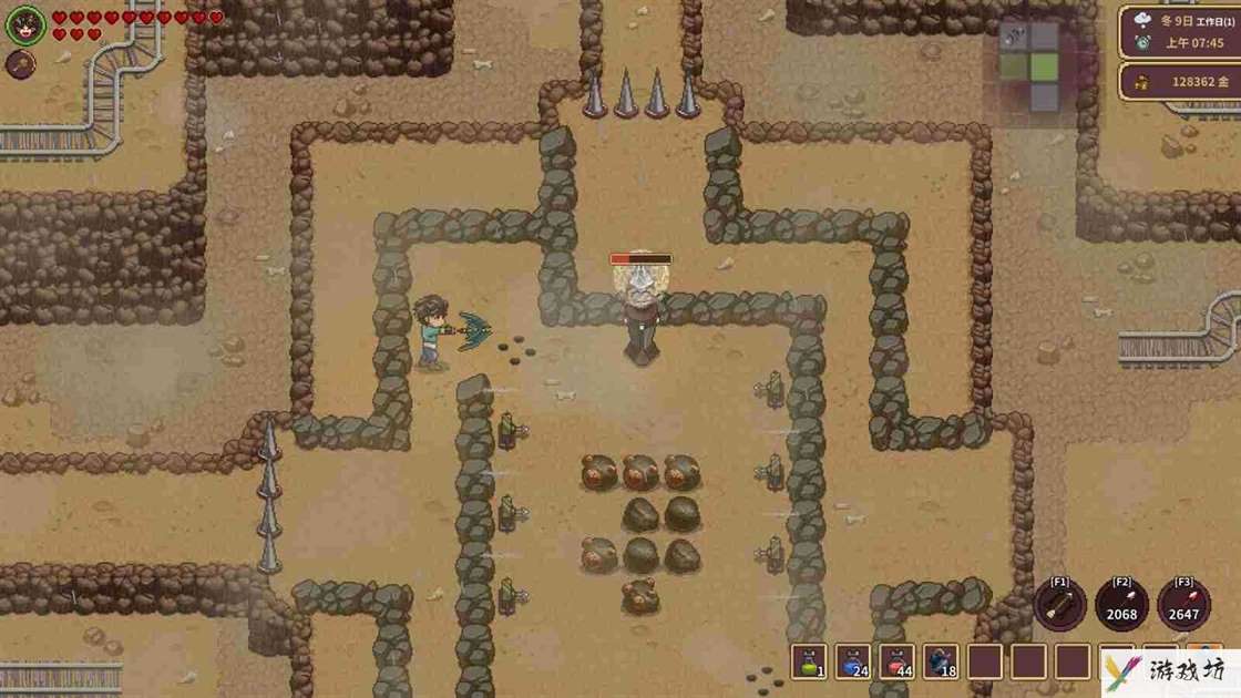 伽尔兰特测评：结合了种田地牢大世界探索刷装备和RPG