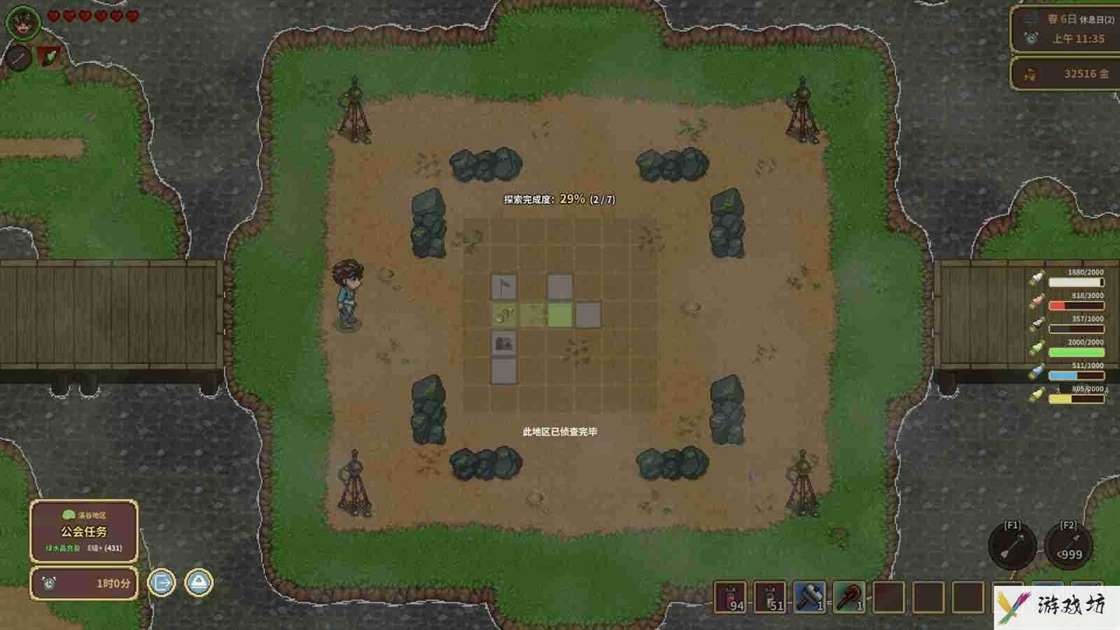 伽尔兰特测评：结合了种田地牢大世界探索刷装备和RPG