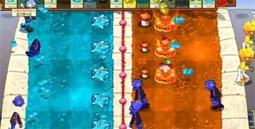 PVZ杂交版益智模式冰火两重天过关攻略详解