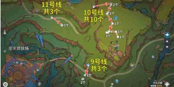 原神颗粒果在哪采集 颗粒果采集路线介绍