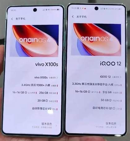 全面对决：vivo X100s 与 iQOO 12 性能、摄影与综合体验分析