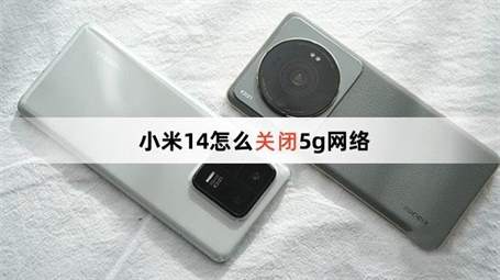 小米14关闭5G网络的简单指南