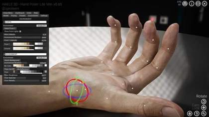《HAELE 3D- Hand Poser Lite》手部造型设计模拟器于2024年6月4日在Steam平台正式发售，为艺术家提供专业手部解剖参考工具。