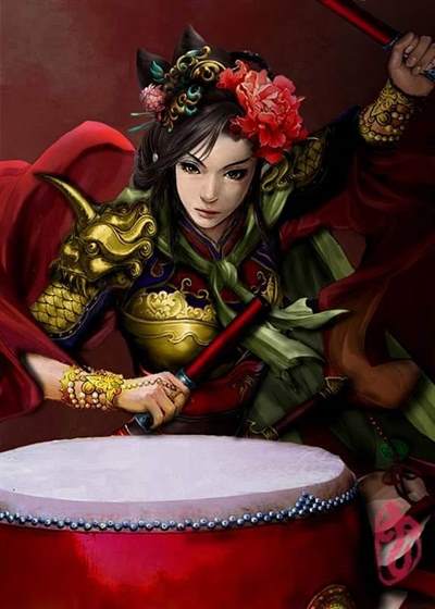 梁红玉英勇击鼓退敌：古代女将的壮丽传说