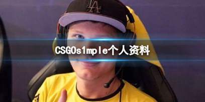 CSGO选手Simple个人资料：所在战队、成就及比赛风格解析