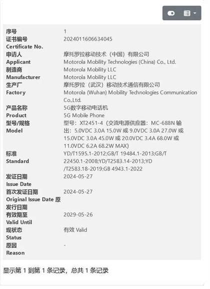 摩托罗拉Razr 50 Ultra最新动态：升级配置与全新设计
